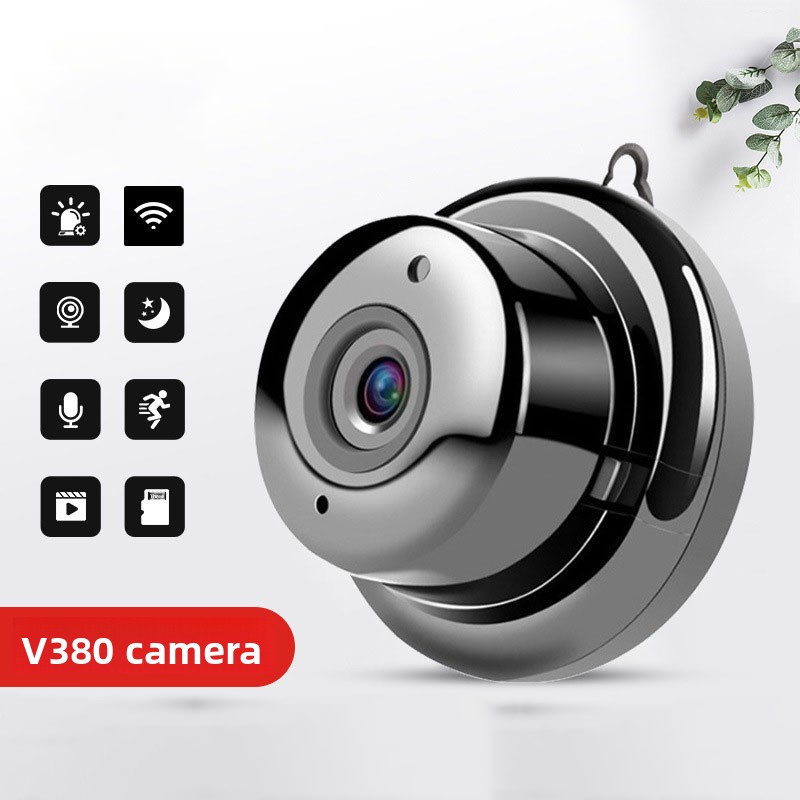 Home Security Cameras Uk - V380 Wireless Wifi Camera High-Definition Night