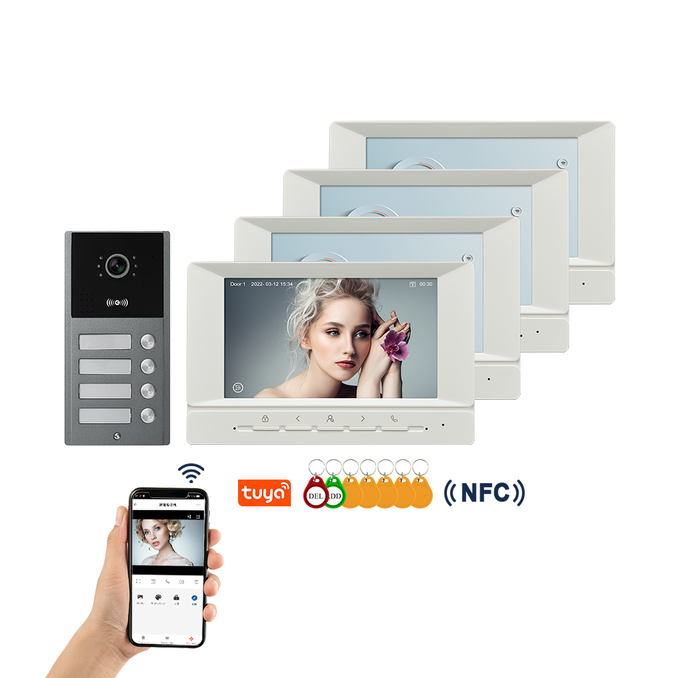 Home Security Cameras Uk - Tuya 7 Inch Video Smart Video