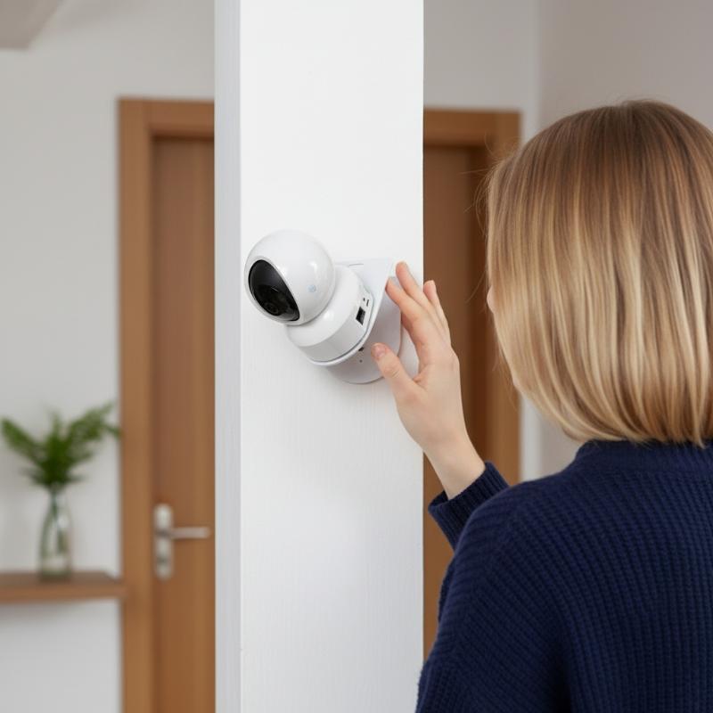 Home Security Services - Wall Mount L Shape PTZ Camera