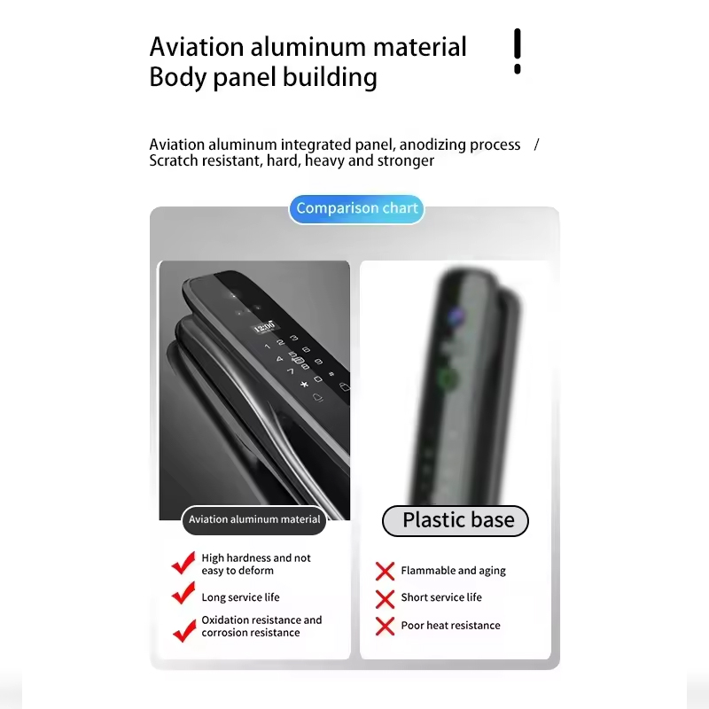 HX5 Smart Door Lock 3D Face Re - Home Security Doors 评论和价格