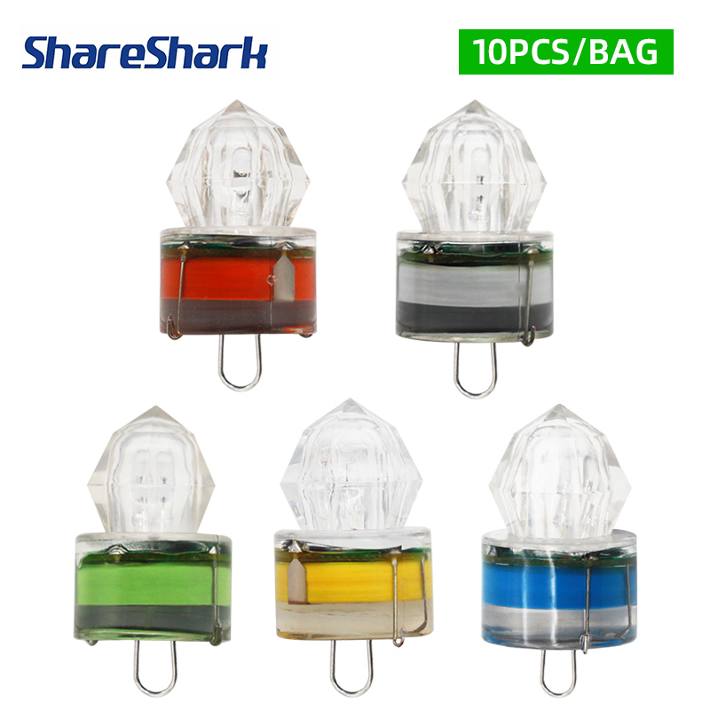 ShareShark 10pcs/bag LED Fishi - Home Security Companies 评论和价格