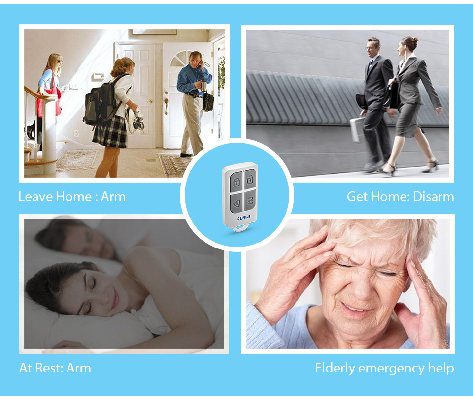 KERUI Wireless High-Performanc - Home Security Systems Wireless 评论和价格