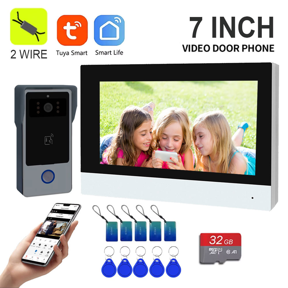 2 Wires Smart Home Tuya Wifi 1 - Home Security Cameras Uk 评论和价格