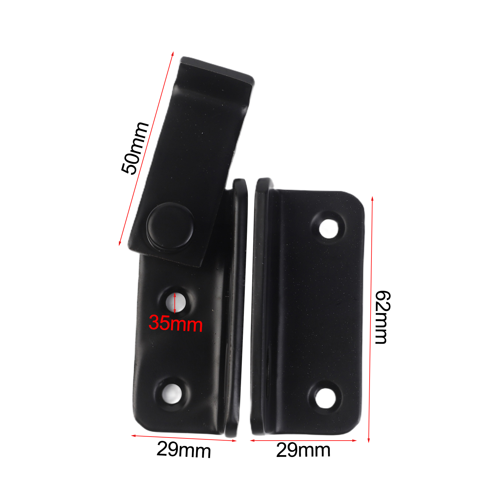 1Pc Black Stainless Steel Lock - Home Security Fence 评论和价格