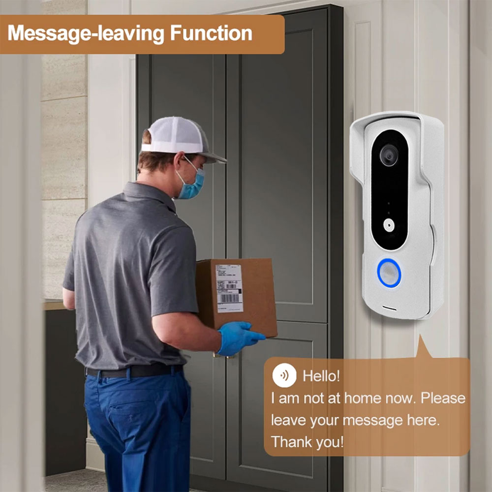 2 Wire Smart Home Tuya Wifi 10 - Home Security Cameras Uk 评论和价格