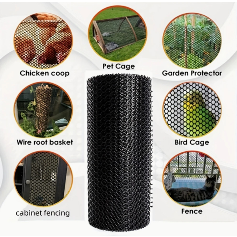 0.8cm Fine Mesh PE Chicken Coo - Home Security Fence 评论和价格