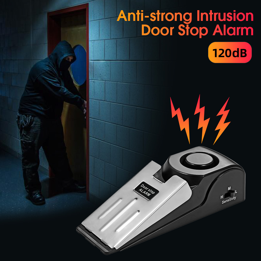 FUERS Door Stop Alarm System 1 - Home Security Systems Wireless 评论和价格