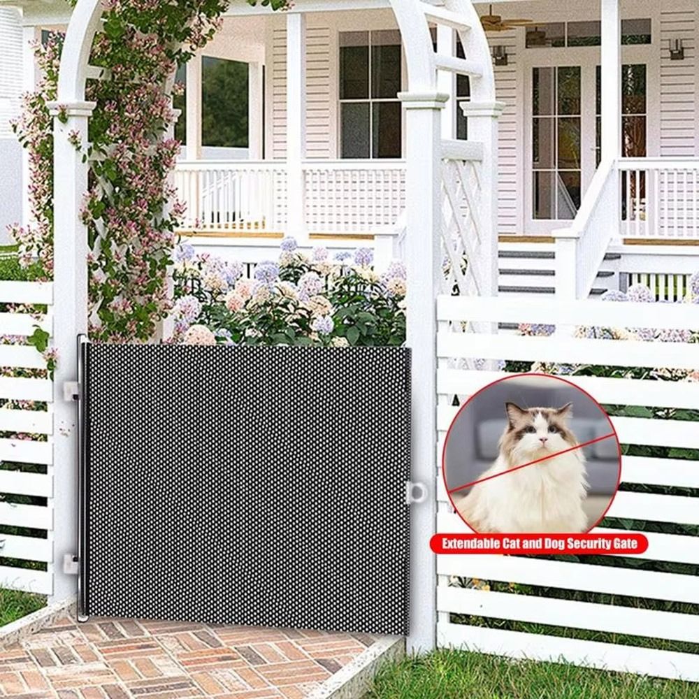 Retractable Pet Fence Barrier  - Home Security Fence 评论和价格