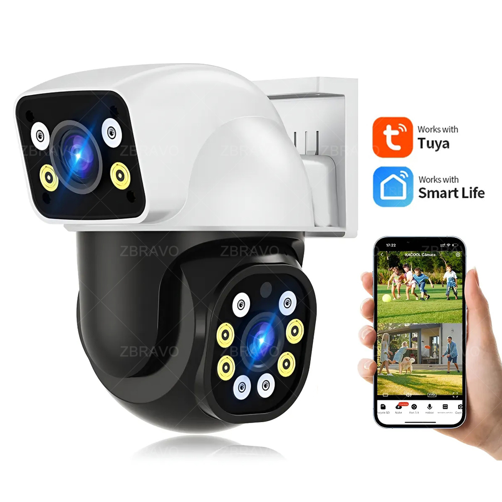 Smartlife 8MP WiFi Tuya Outdoo - Home Security Outdoor Camera System 评论和价格