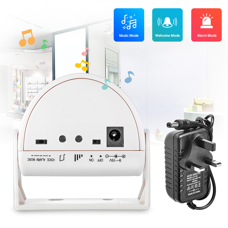 Wireless Infrared Chime Doorbe - Home Security Options 评论和价格