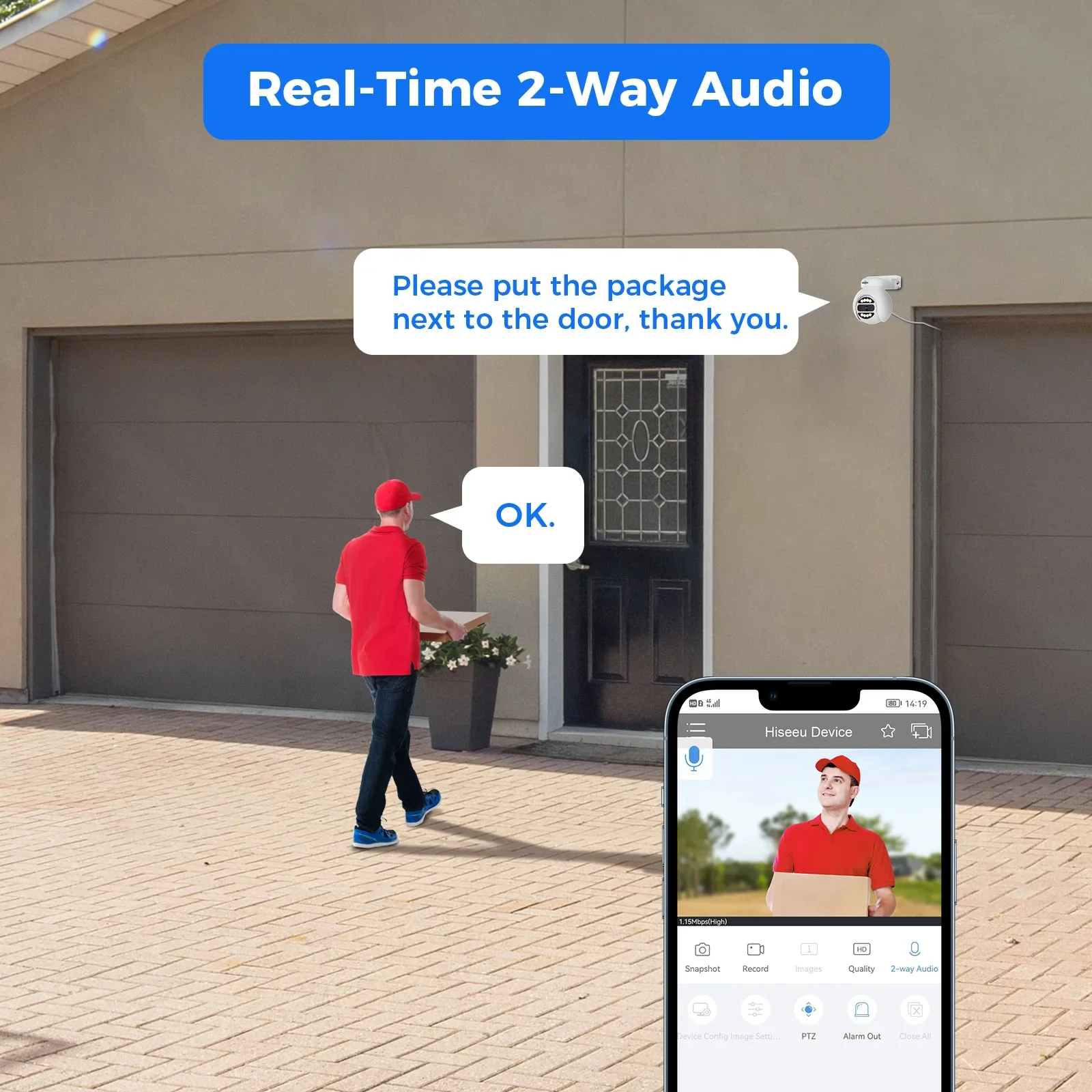 Hiseeu Automatic Tracking 5mp  - Home Security Systems With Cameras 评论和价格