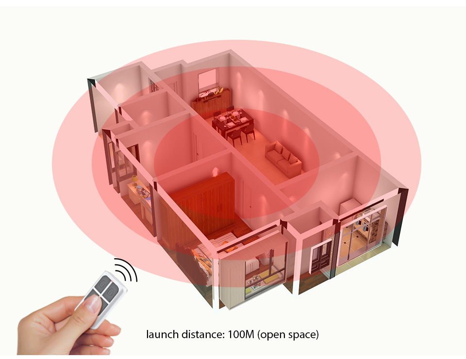 RC531 Wireless Portable Remote - Home Security Systems Wireless 评论和价格