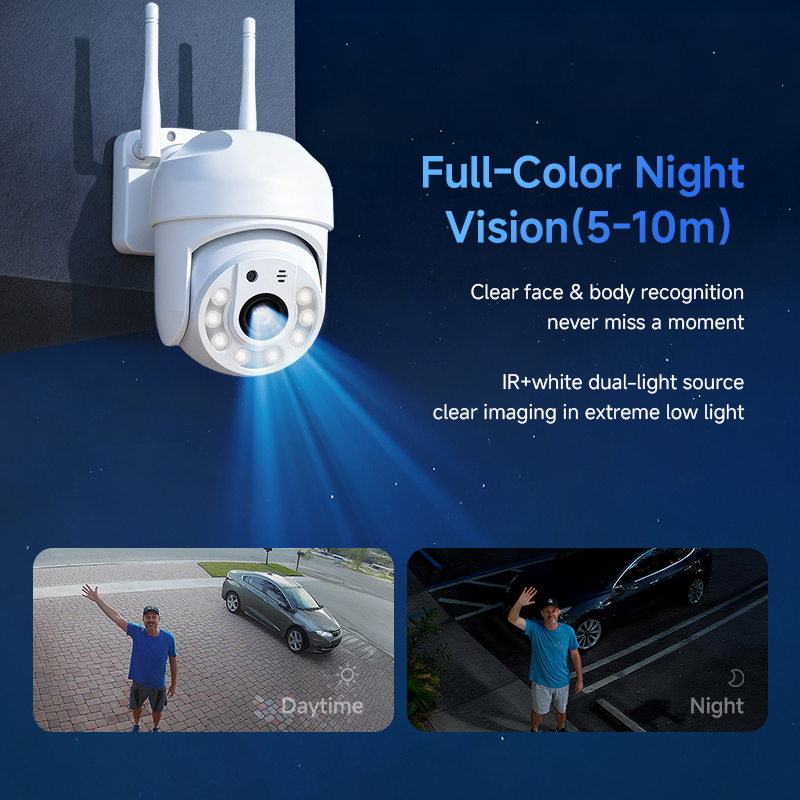 8MP 4K Speed Dome Auto Trackin - Home Security Options 评论和价格
