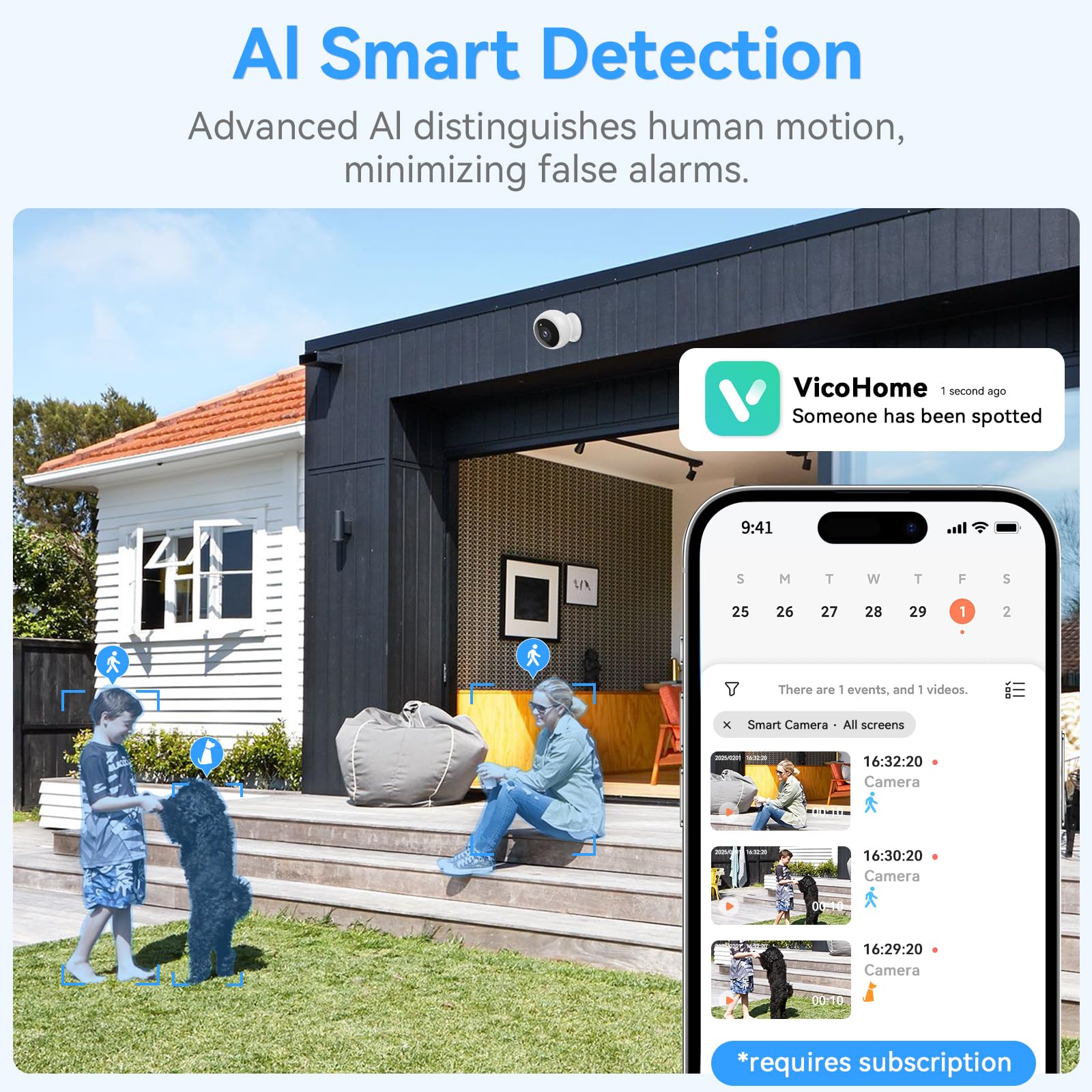 2K Wifi Magnetic Battery Secur - Home Security Kamera 评论和价格
