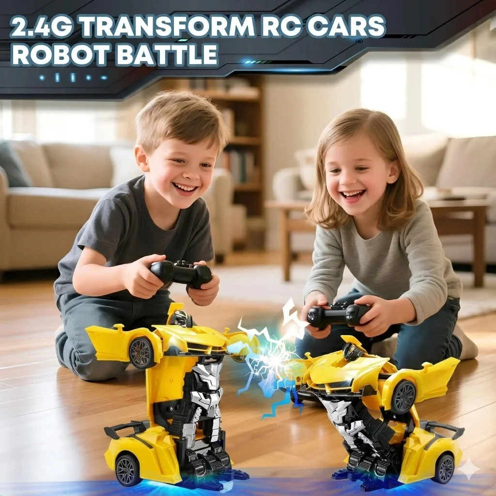 2 in 1 RC Transforming Car Rob - Home Security Companies 评论和价格