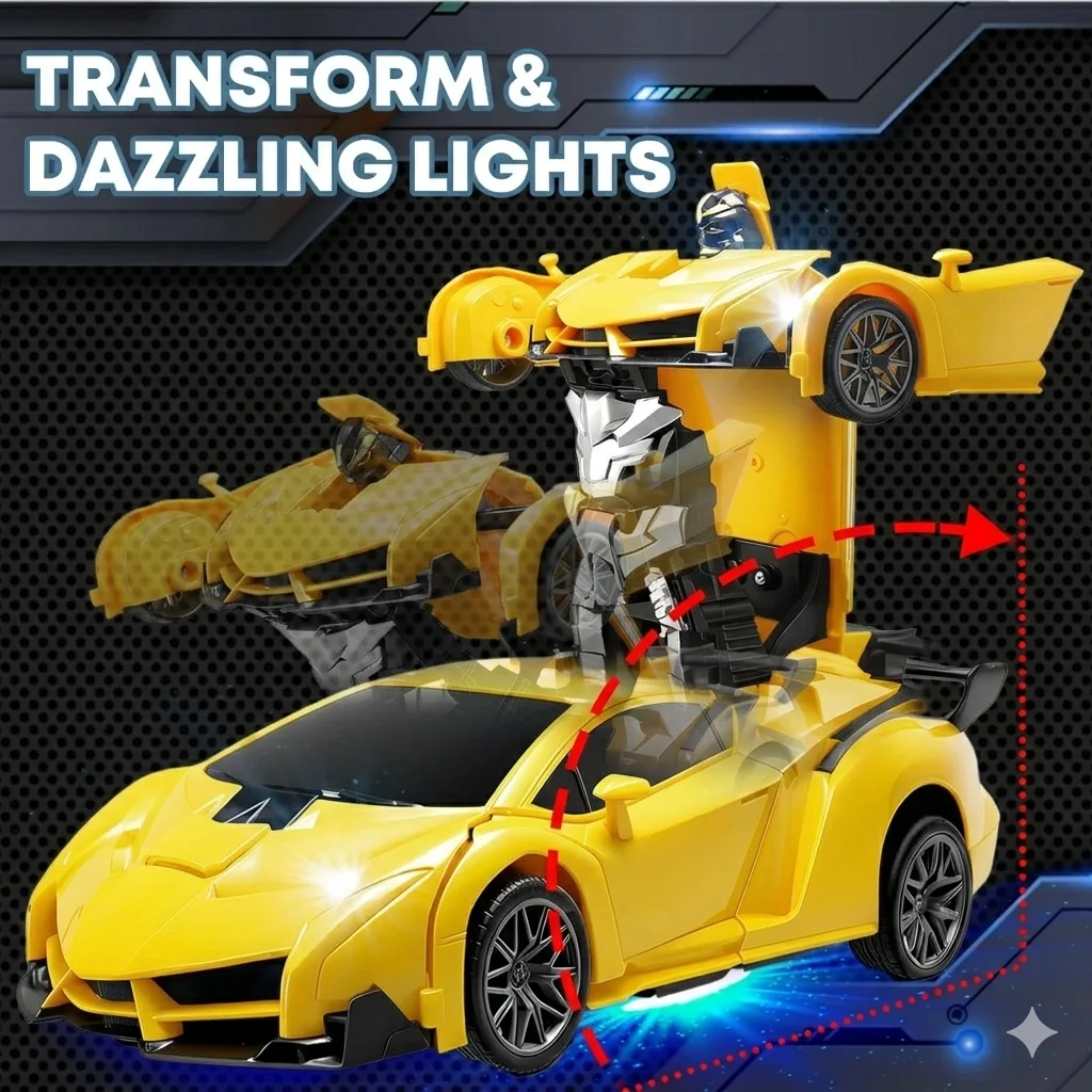 2 in 1 RC Transforming Car Rob - Home Security Companies 评论和价格