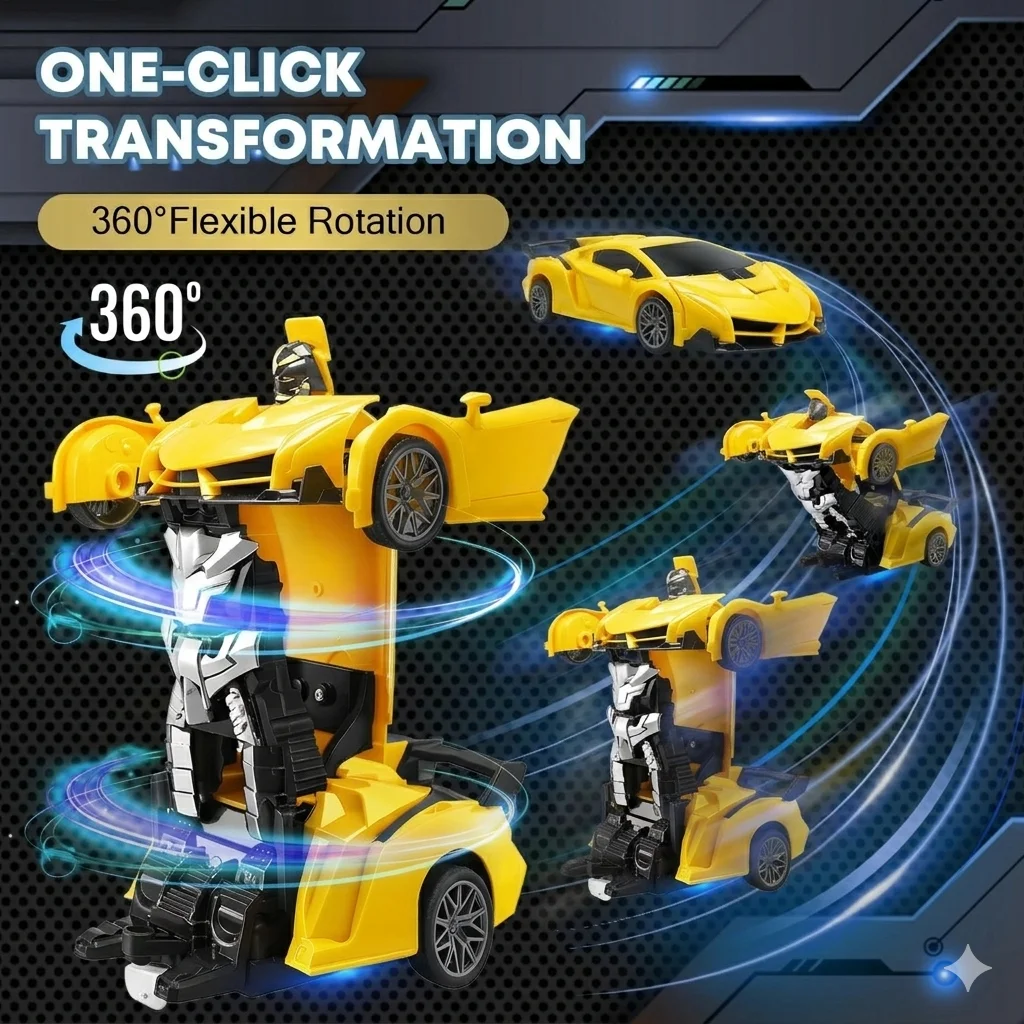 2 in 1 RC Transforming Car Rob - Home Security Companies 评论和价格