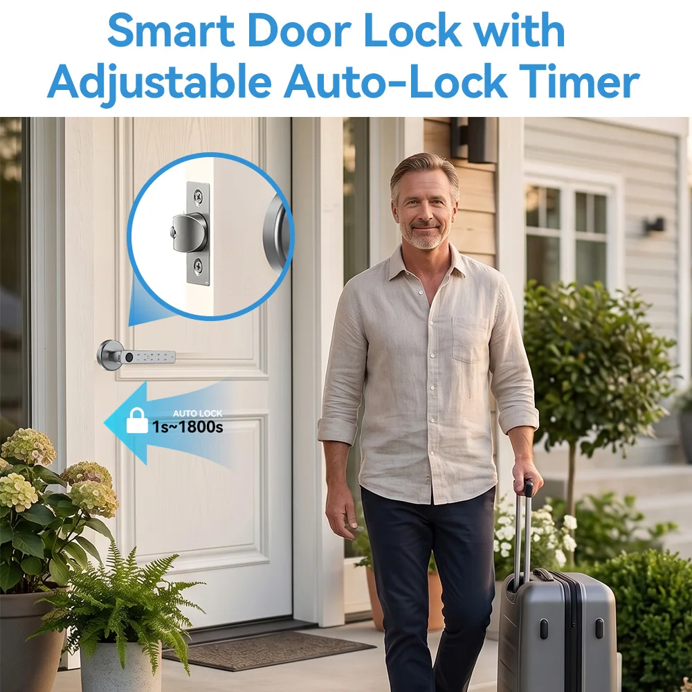 YFK Tuya Fingerprint Door Lock - Home Security Options 评论和价格