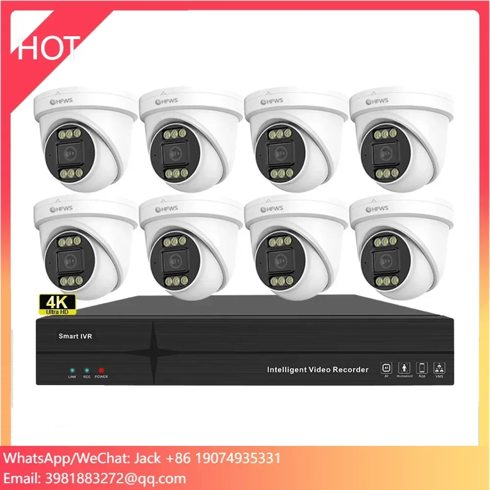 OEM 8MP 4K 25FPS PoE IP Camera - Home Security Camera System 评论和价格