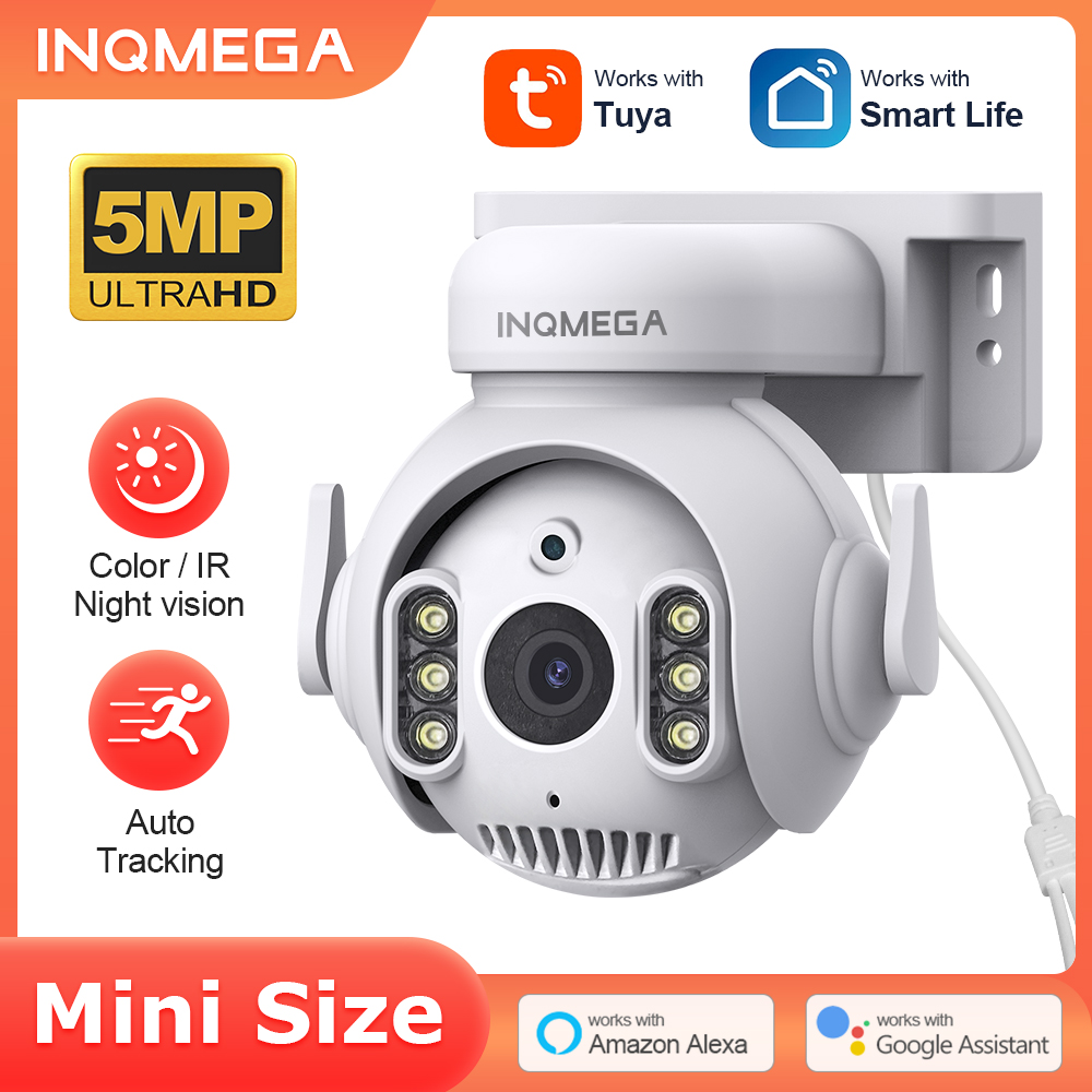 INQMEGA 5MP Wifi TUYA CAMERA S - Home Security Kamera 评论和价格