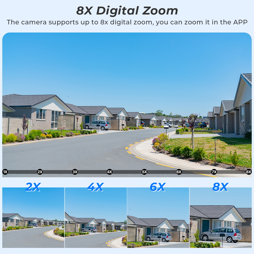 12MP 6K WiFi IP Camera Outdoor - Home Security Kamera 评论和价格