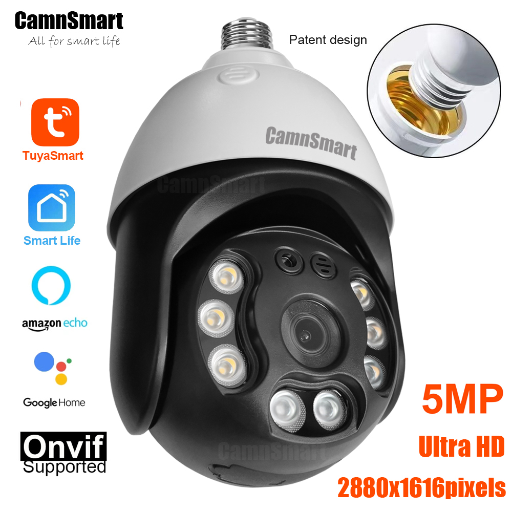 Camnsmart Tuya 5MP Alexa Wifi  - Home Security Kamera 评论和价格