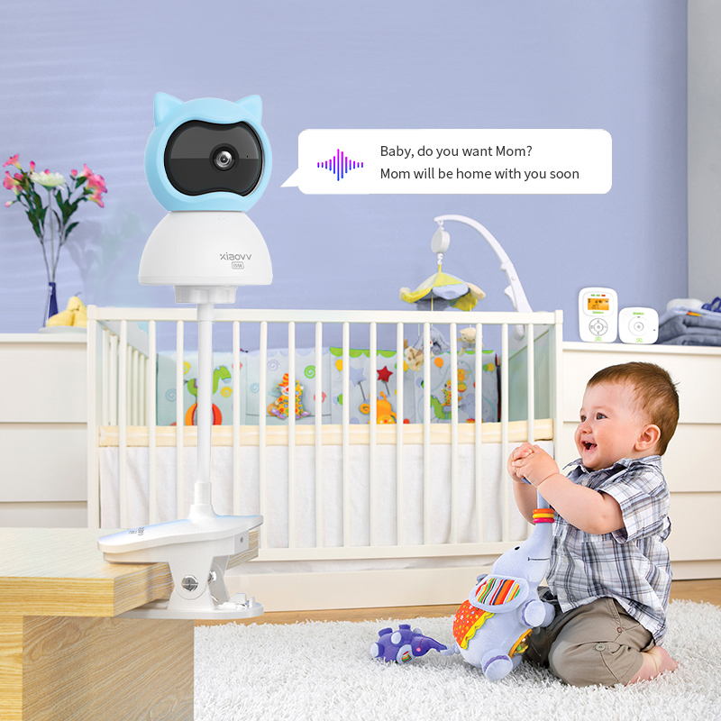 4MP WiFi xiaovv indoor Baby Mo - Home Security Kamera 评论和价格