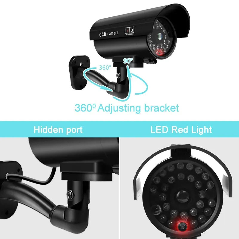 1PC Dummy Security Camera Watr - Home Security Outdoor Camera System 评论和价格