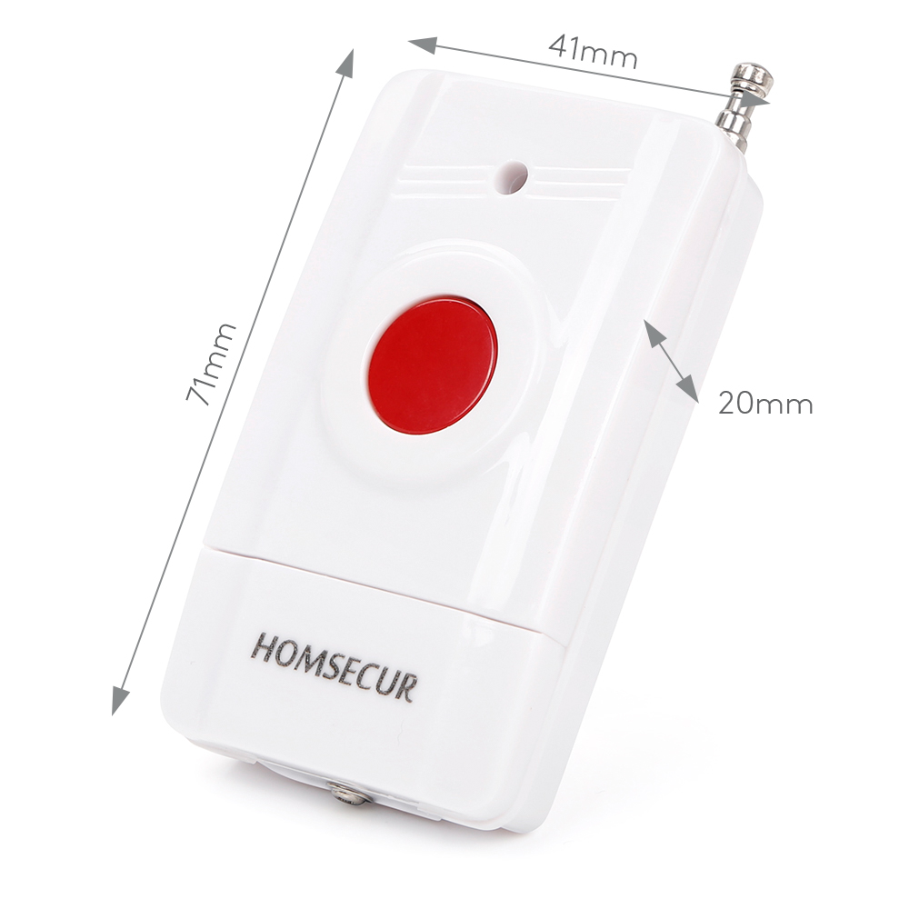 A5 Wireless Emergency Panic Bu - Home Security Systems Wireless 评论和价格