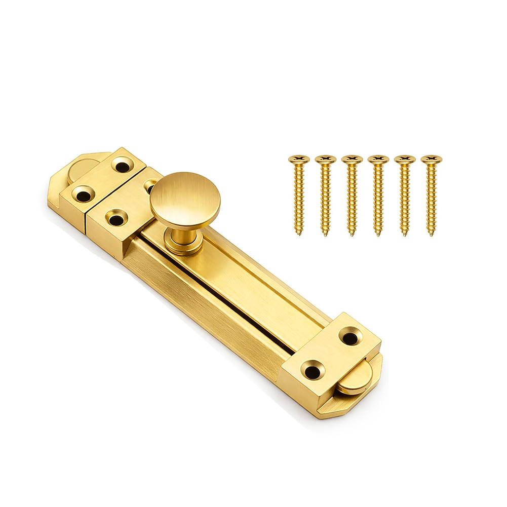 5 Inch Solid Brass Sliding Doo - Home Security Doors 评论和价格