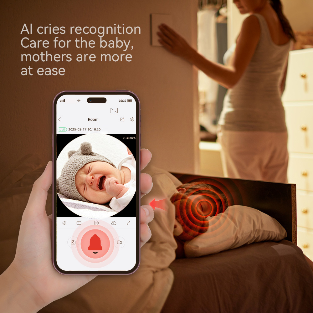 4MP HD 5G WiFi PTZ Camera Auto - Home Security Kamera 评论和价格