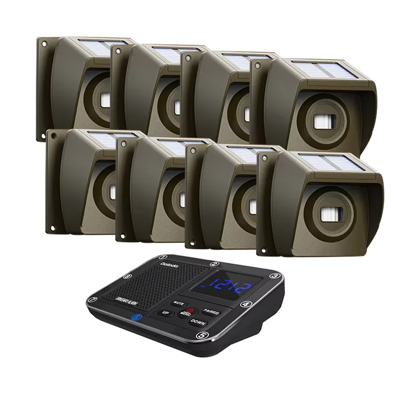 Outdoor Solar - Powered Wirele - Home Security Systems Wireless 评论和价格