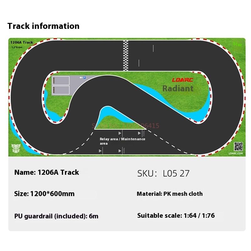 Ldarc Rc V64 1:76 240*120cm Re - Home Security Fence 评论和价格