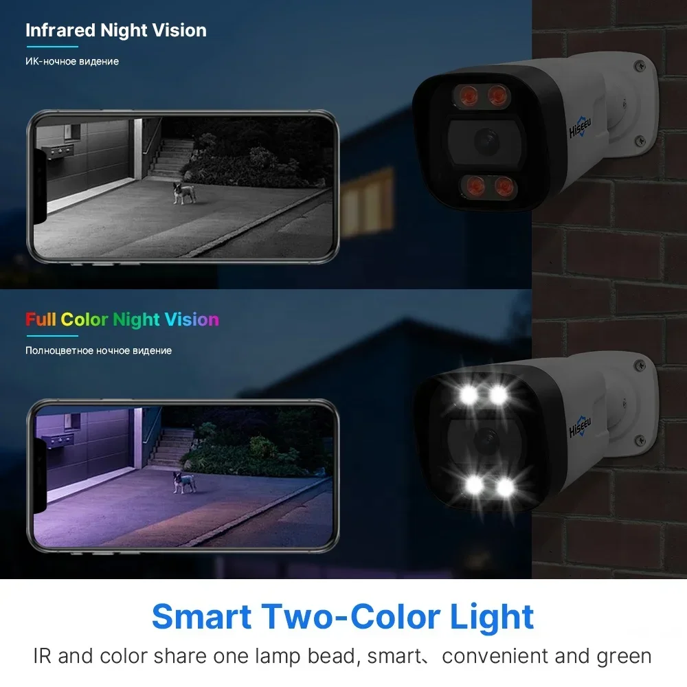 Hiseeu 4K 8channel 8mp Outdoor - Home Security Systems With Cameras 评论和价格