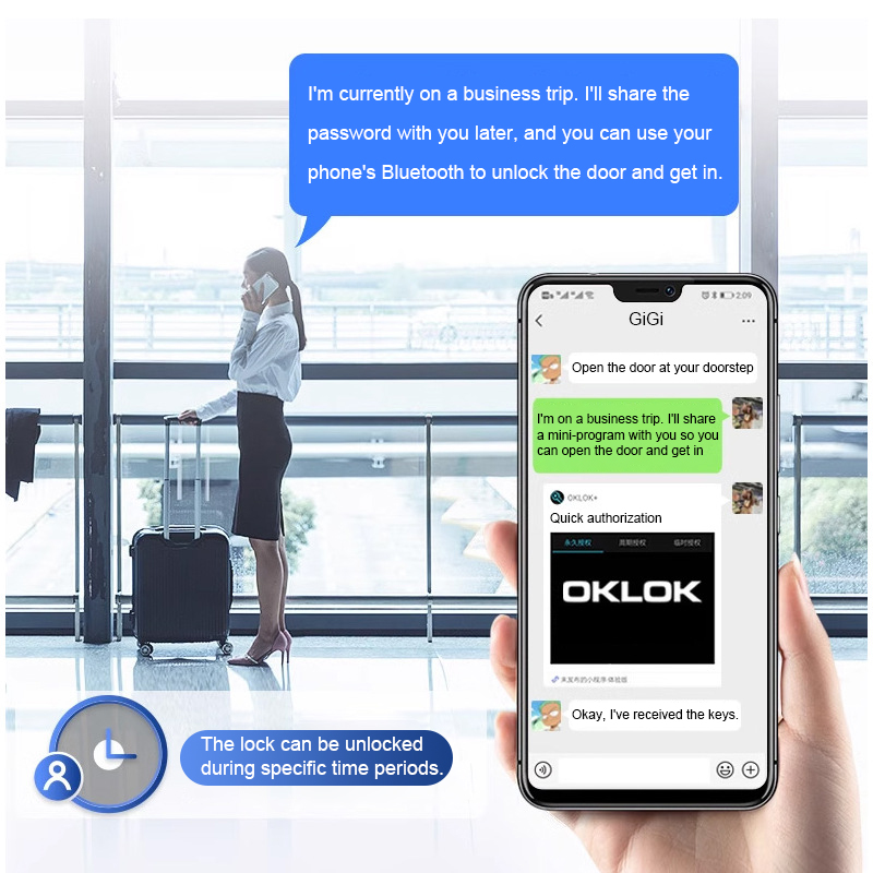 Intelligent Padlock Hang Desig - Home Security Doors 评论和价格