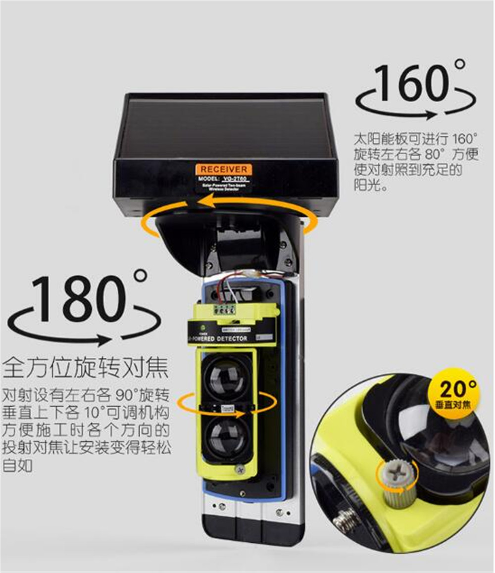 433mhz Wireless Solar Outdoor  - Home Security Systems Wireless 评论和价格