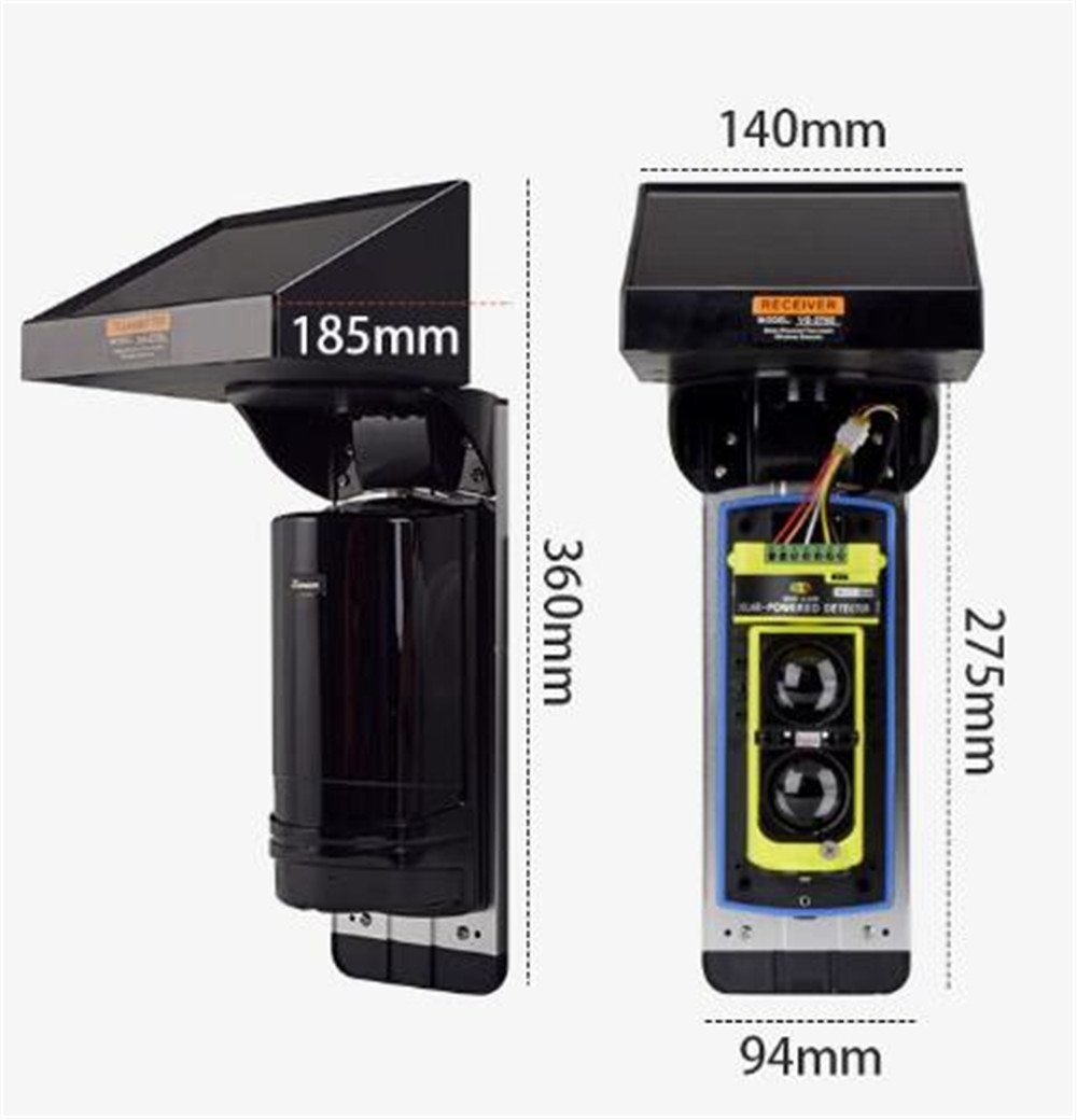 433mhz Wireless Solar Outdoor  - Home Security Systems Wireless 评论和价格