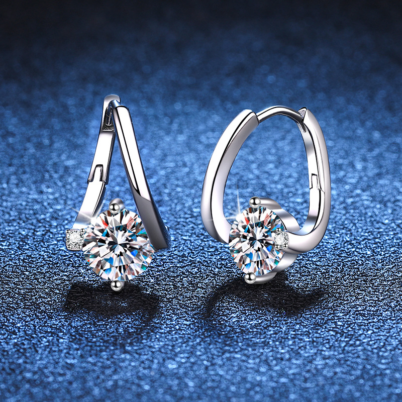 18K platinum diamond moissanit - Home Security Companies 评论和价格