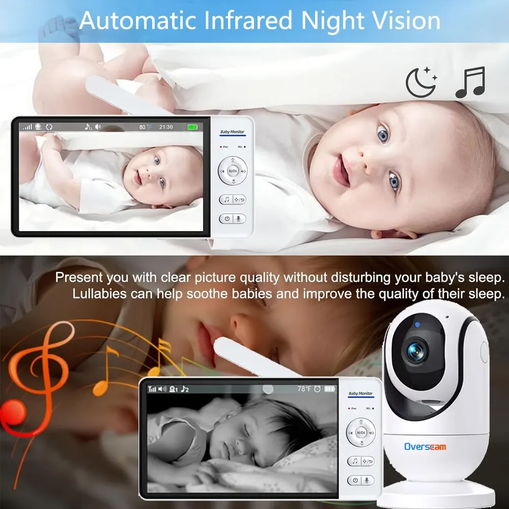 7 Inch Display Screen Video Ba - Home Security Cameras Uk 评论和价格