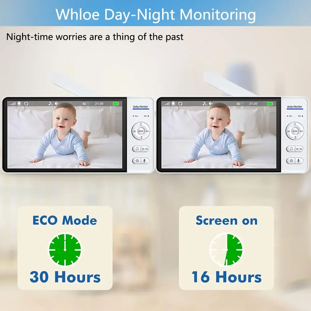 7 Inch Display Screen Video Ba - Home Security Cameras Uk 评论和价格