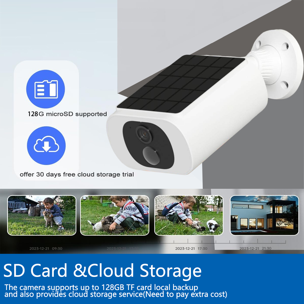Tuya 5MP Solar Security Camera - Home Security Outdoor Camera System 评论和价格