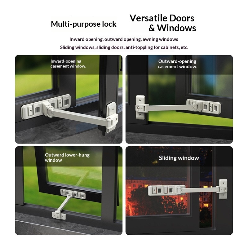 Adjustable Home Baby Safety Lo - Home Security Doors 评论和价格