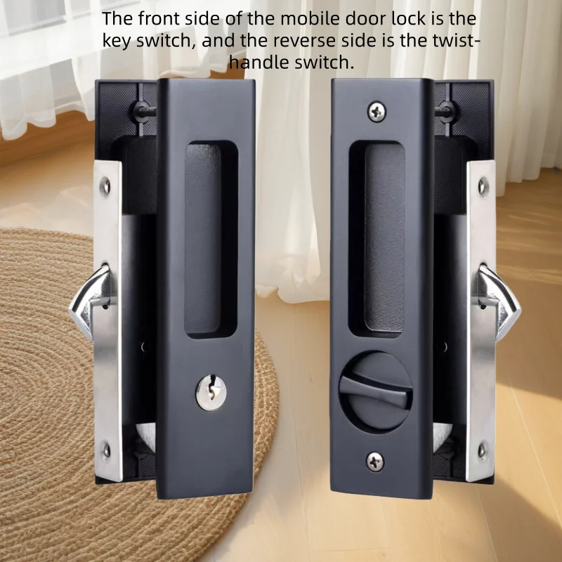Heavy-Duty Black Sliding Door  - Home Security Doors 评论和价格