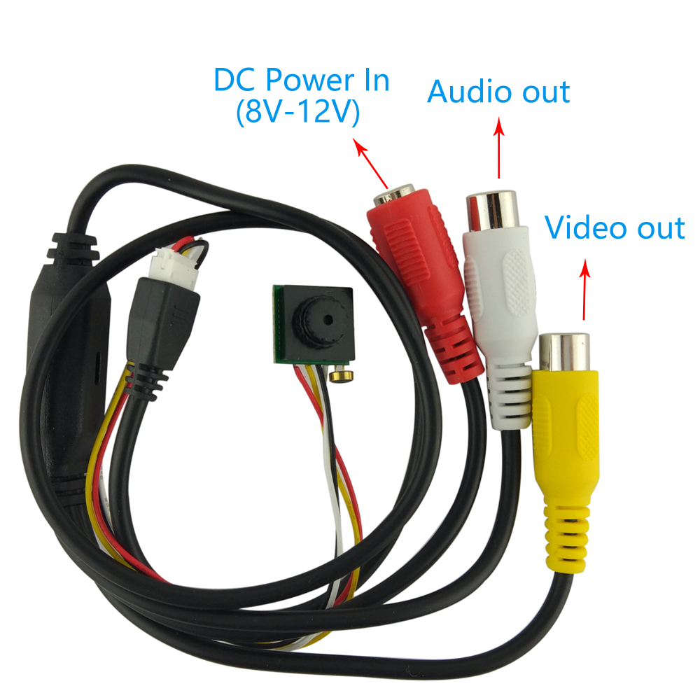 700TVL CVBS 12*12mm Micro Mini - Home Security Camera System 评论和价格