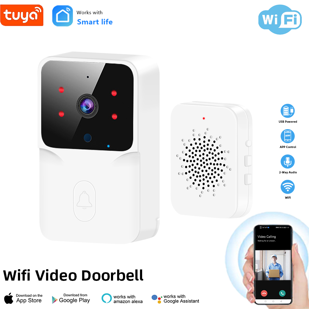Tuya WiFi Video Doorbell Wirel - Home Security Kamera 评论和价格
