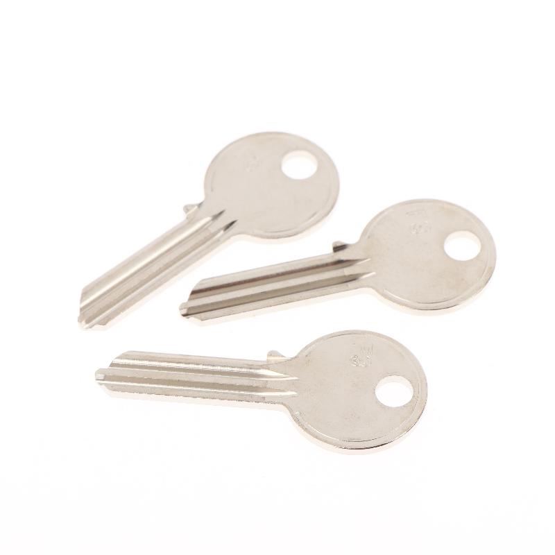 10Pcs F3 Double Slot Key Blank - Home Security Doors 评论和价格
