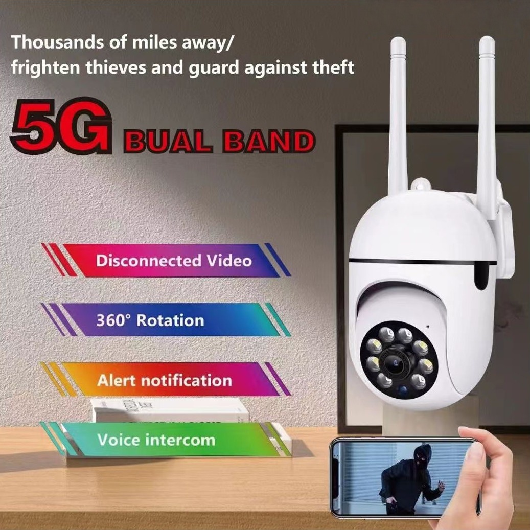 Smart 5G IP Camera 1080P HD Wi - Home Security Kamera 评论和价格