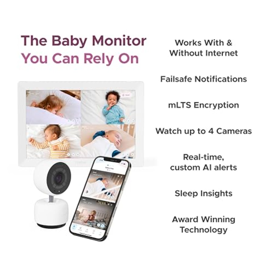 Smart Baby Monitor with 10 Tab - Home Security Options 评论和价格