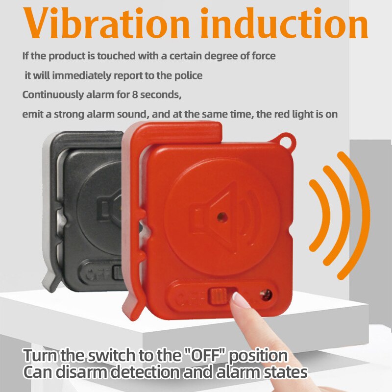 KERUI Wireless Vibration Alarm - Home Security Doors 评论和价格